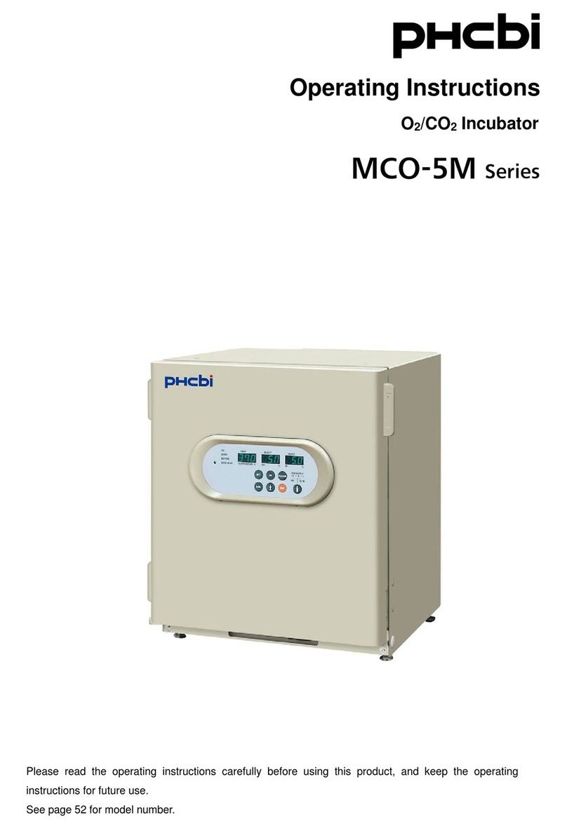 Phcbi MCO-5M Series User manual