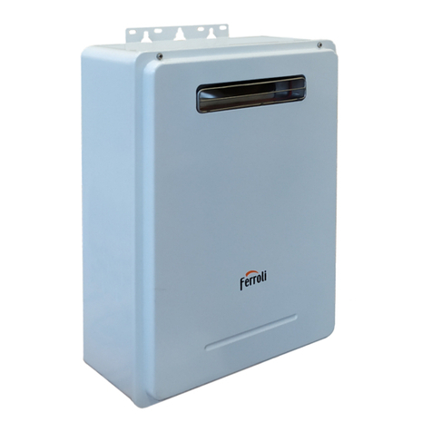 Ferroli EXTERNO 11 User manual