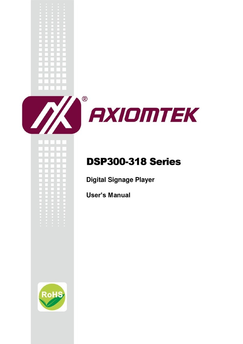 AXIOMTEK DSP300-318 Series user manual