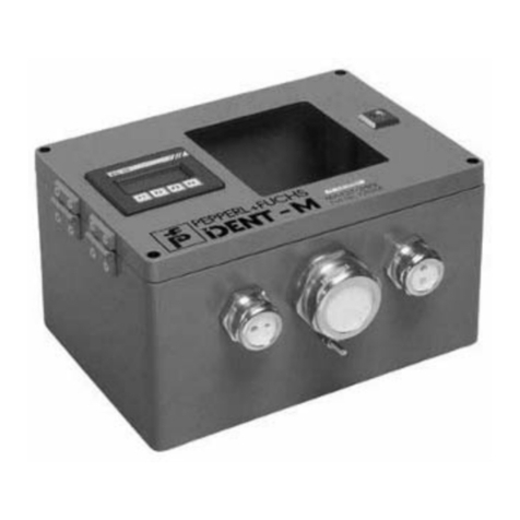 Pepperl+Fuchs IDENT-M System V MVI-F57-2HB12 manual