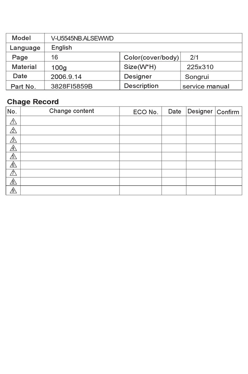 Triton U1000 Service manual