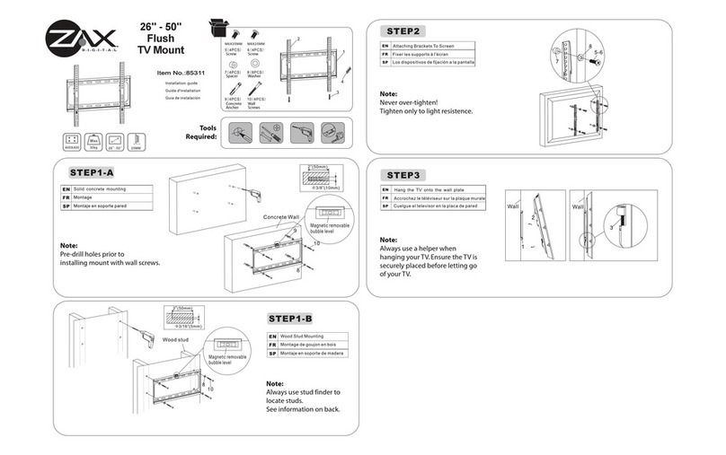 ZAX Digital 85311 installation guide