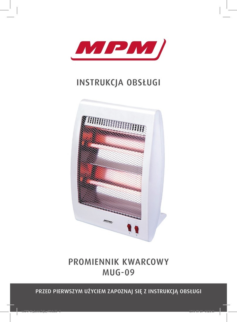 MPM MUG-09 user manual