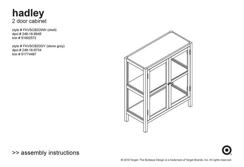 Target hadley FKVSCB2DWH User manual Target hadley FKVSCB2DWH User manual