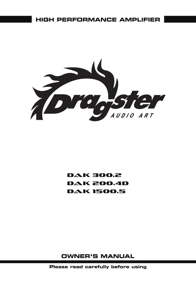 Dragster DAK 300.2 owner's manual