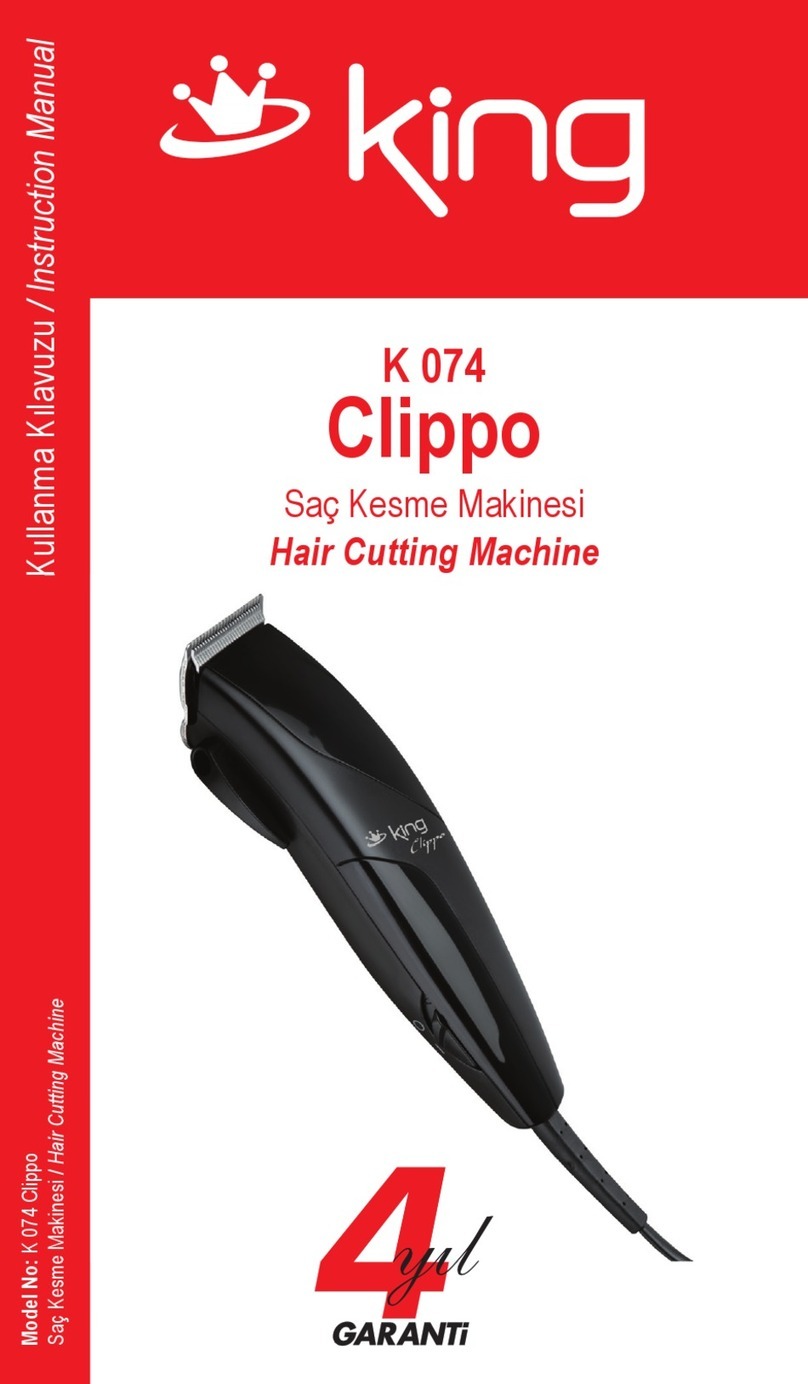 KING Clippo K 074 instruction manual