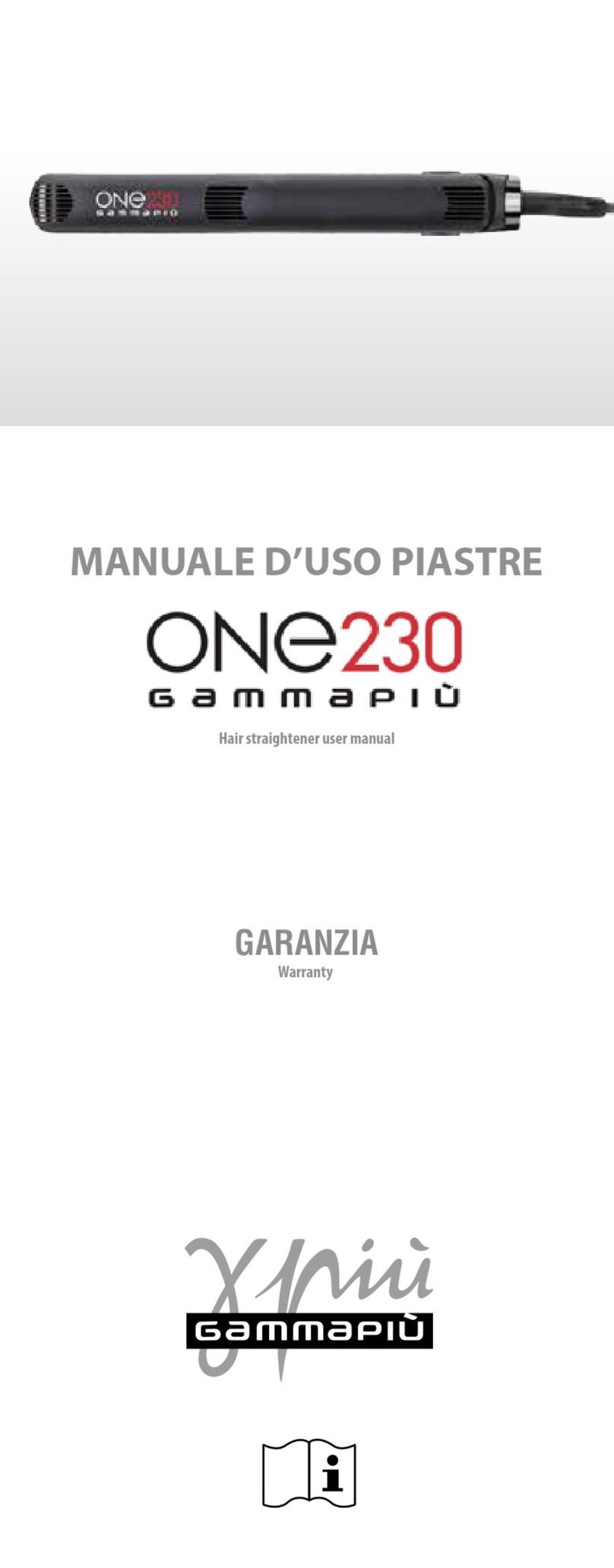 Gamma Piu ONE230 user manual