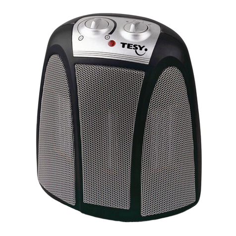 TESY HL-261V PTC Usage and Storage Instructions