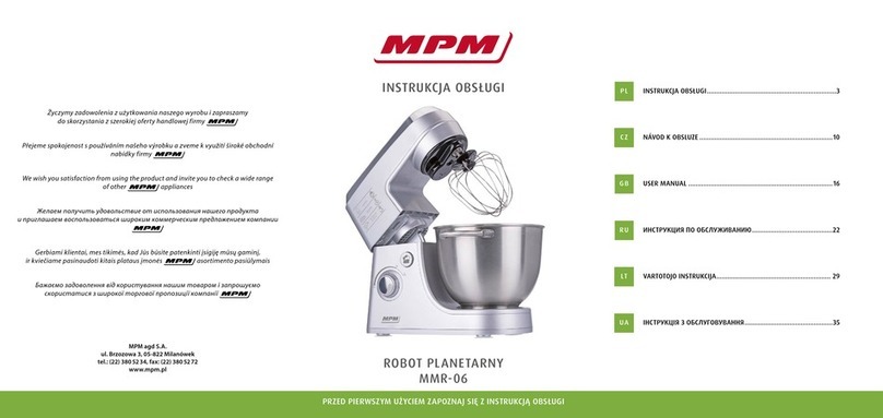 MPM MMR-06 user manual