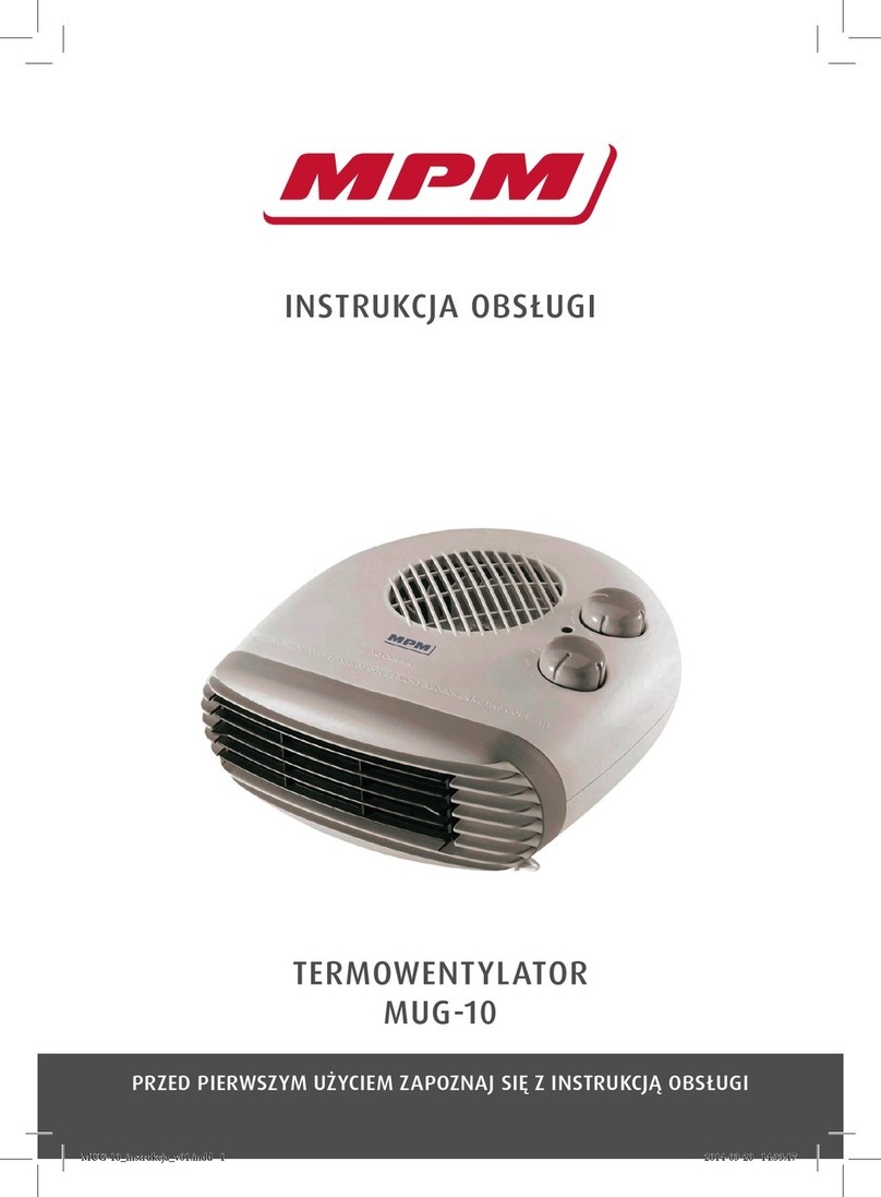 MPM MUG-10 user manual