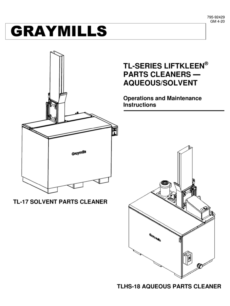 Graymills TL-Series Troubleshooting guide