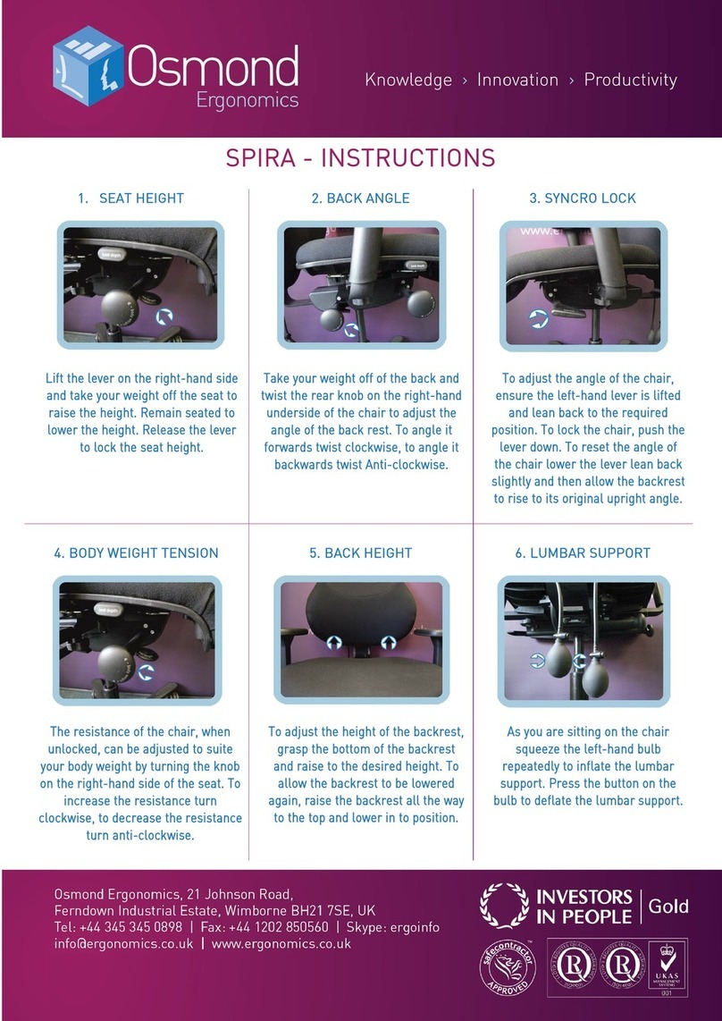 Osmond SPIRA instructions