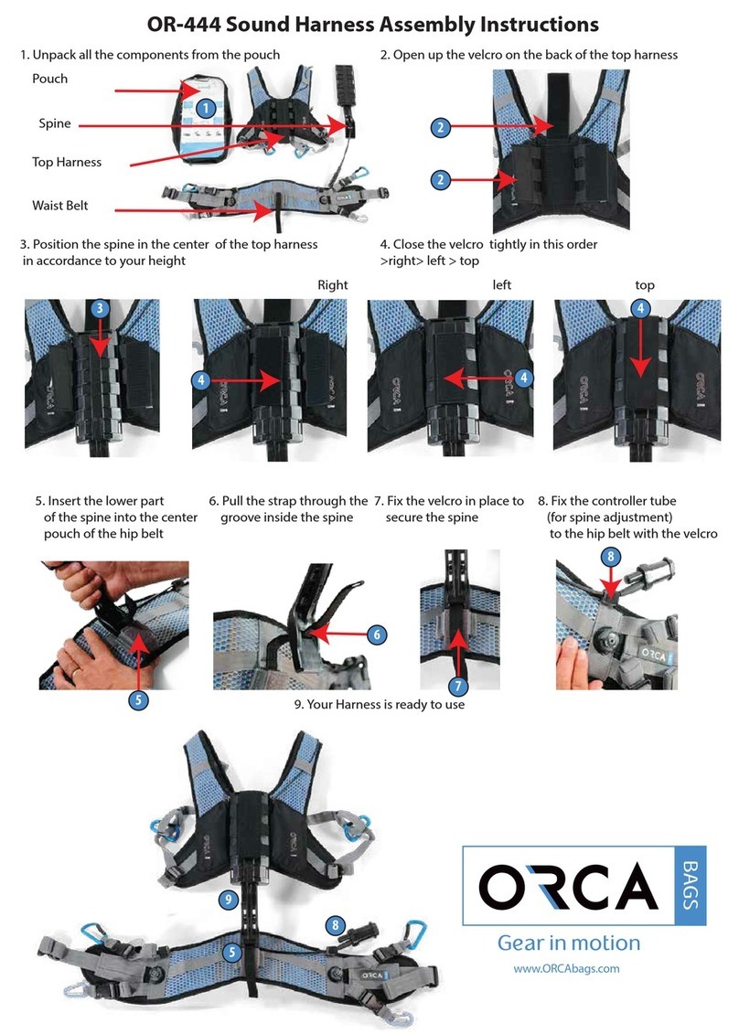 Orca OR-444 Assembly instructions