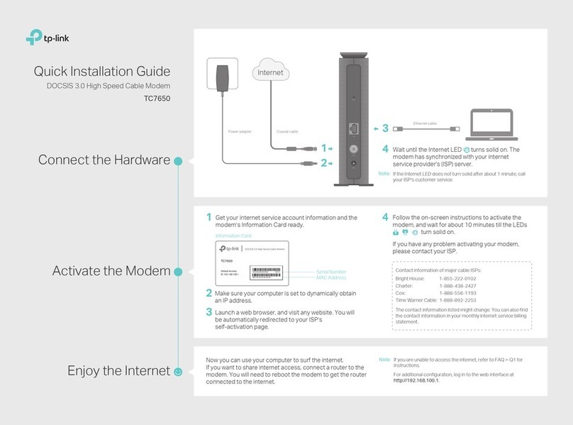 TP-Link TC7650 User manual