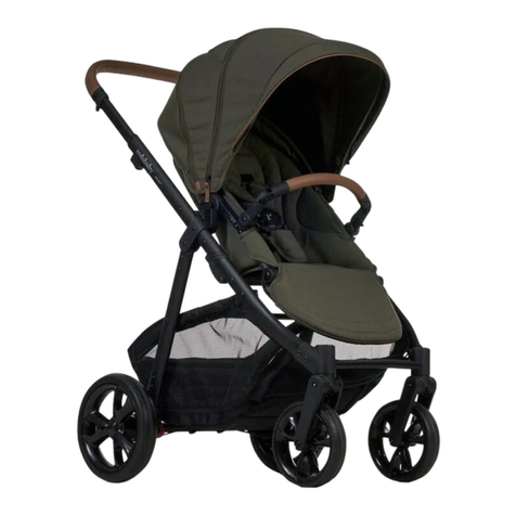 Redsbaby METRO 3 Pram instruction manual