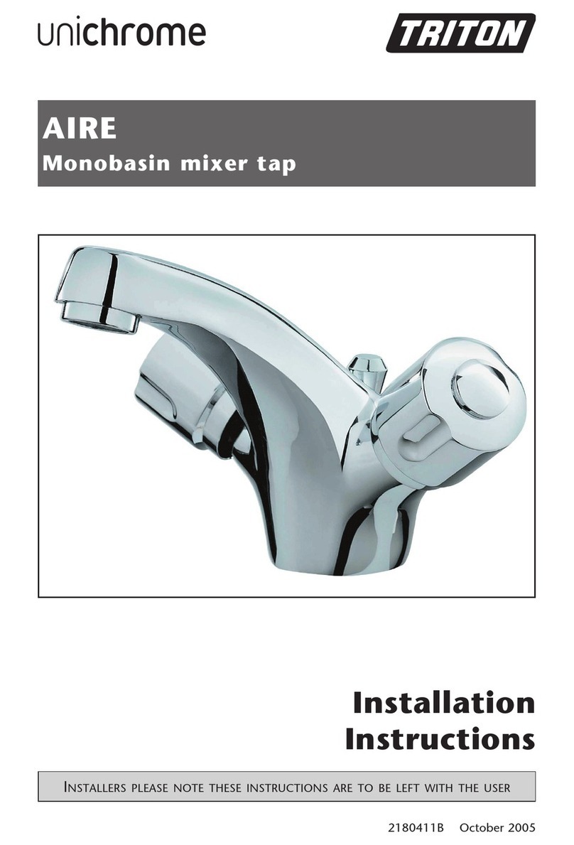 Triton Unichrome Aire installation instructions Triton Unichrome Aire installation instructions