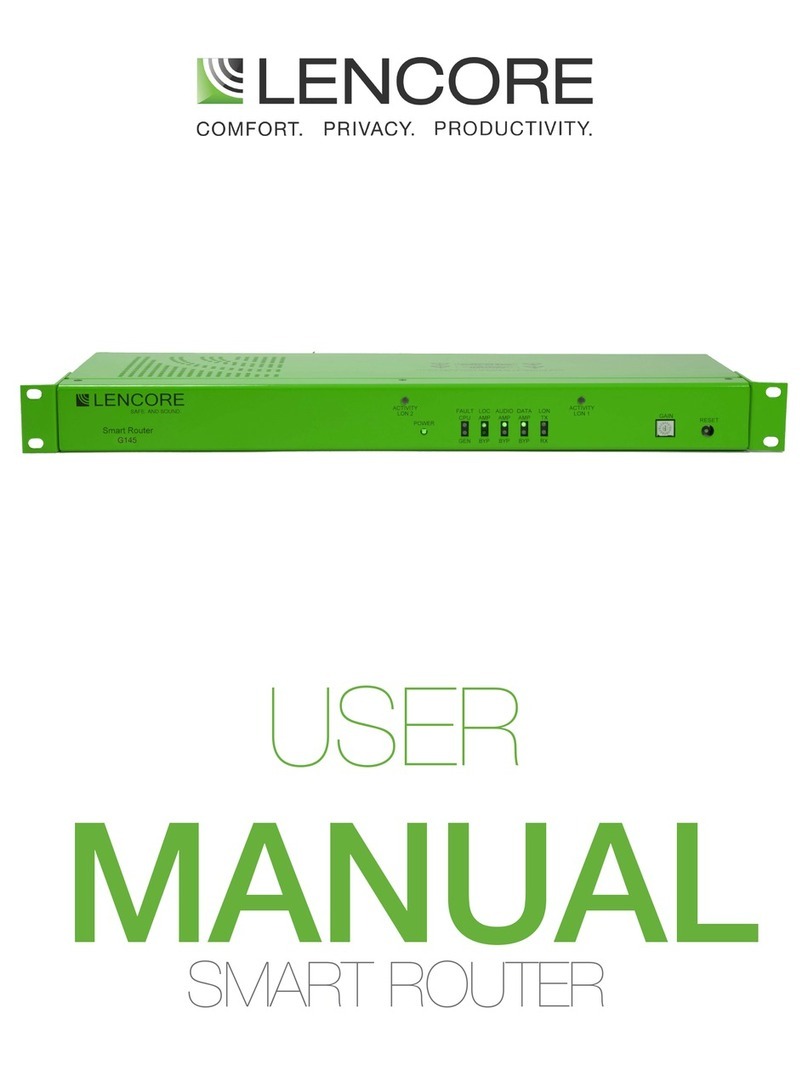 Lencore SMART ROUTER User manual