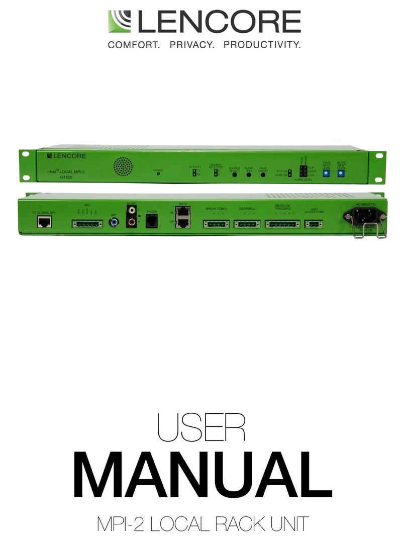 Lencore MPI-2 LOCAL user manual
