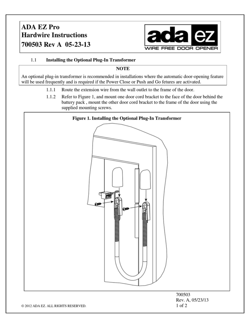 Ada Ez Pro Series instructions