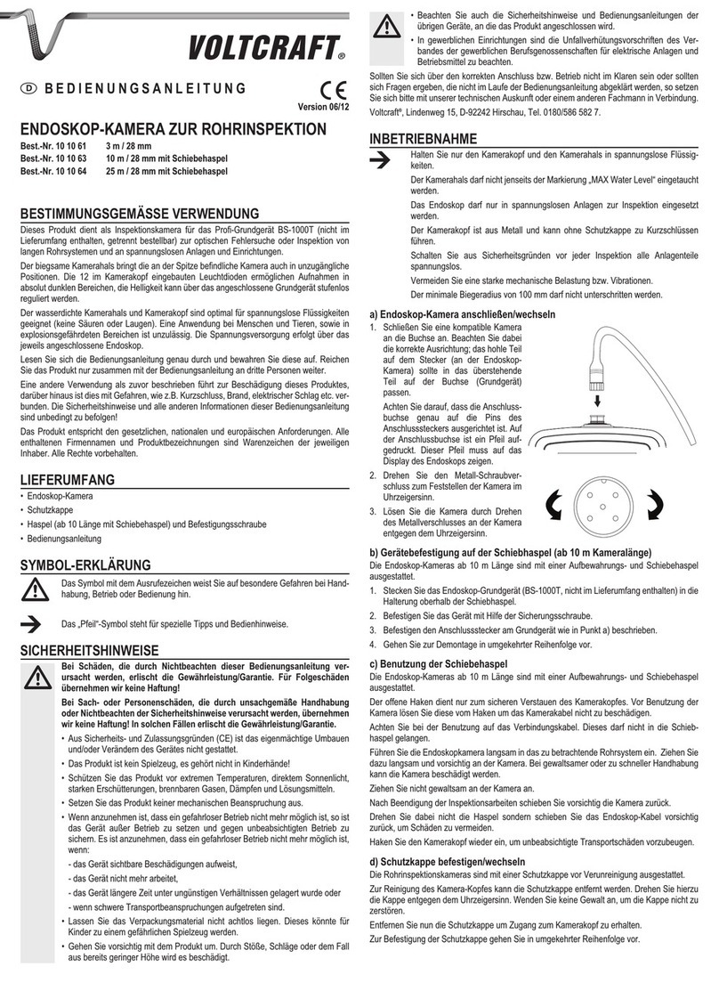 VOLTCRAFT 10 10 61 operating instructions