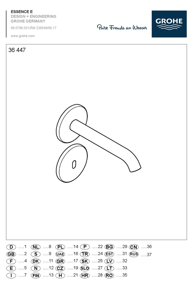 Grohe ESSENCE E 36 447 manual