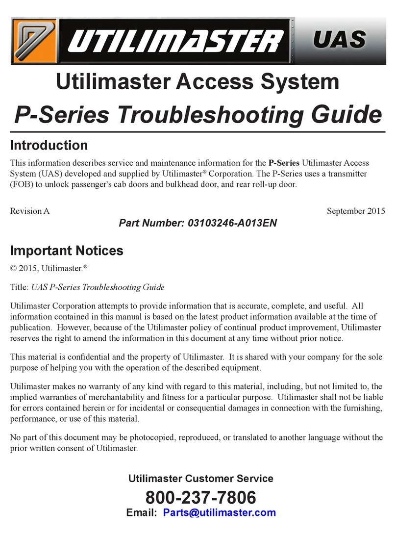 Utilimaster UAS P Series troubleshooting guide