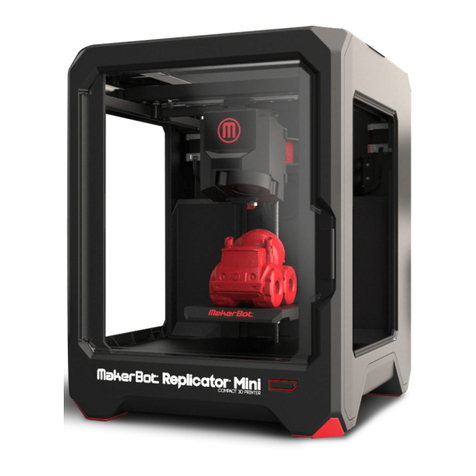 MakerBot Replicator Mini User manual MakerBot Replicator Mini User manual