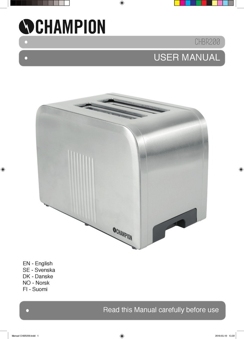Champion CHBR200 user manual