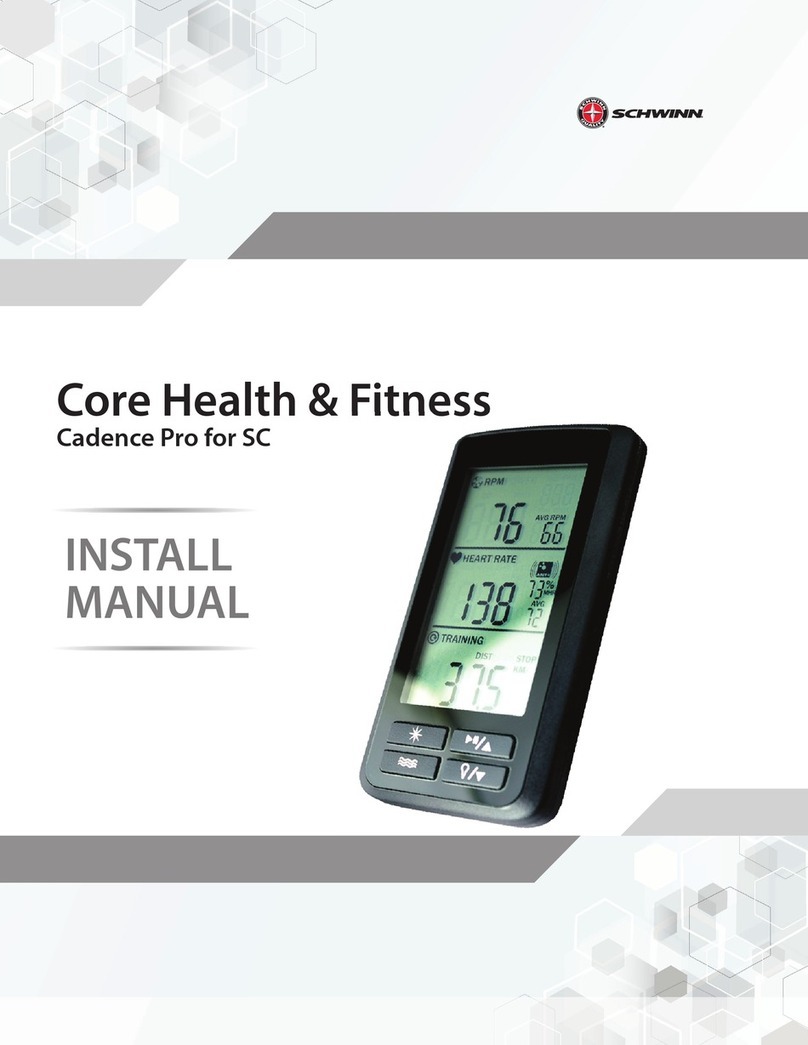 Schwinn Cadence Pro Install manual