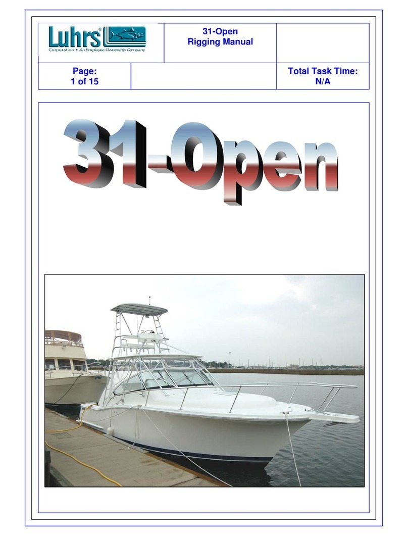 Luhrs 31-Open Rigging manual