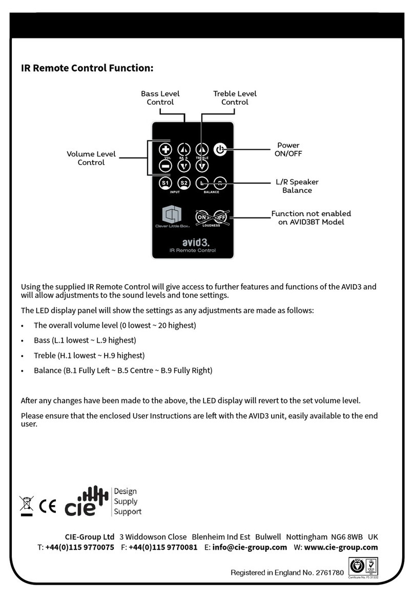 CIE-Group avid3 installation guide