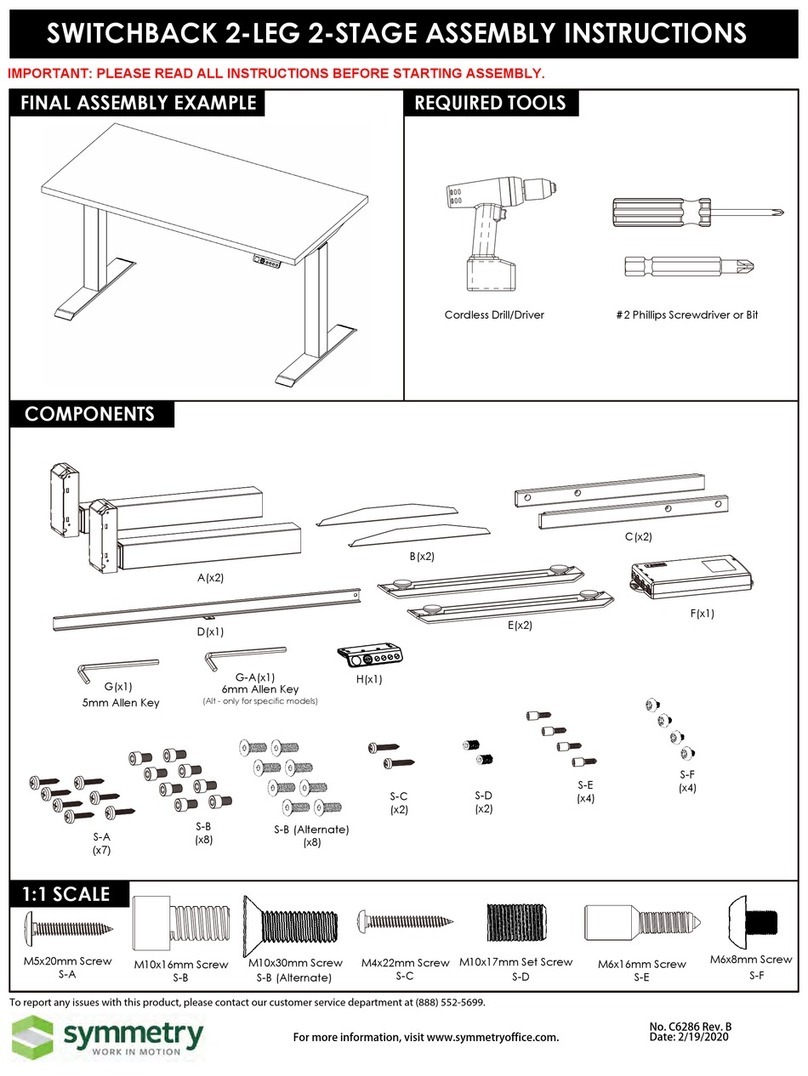 Symmetry SWITCHBACK User manual