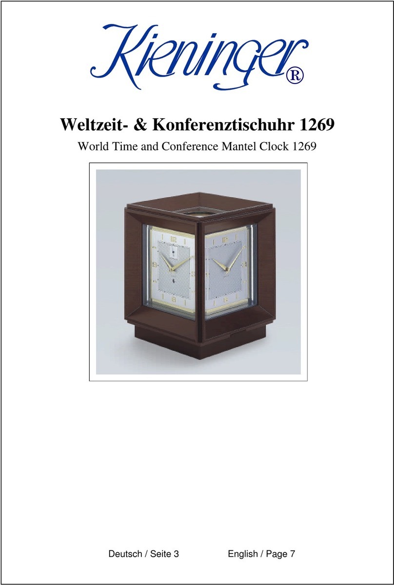 Kieninger 1269 instruction manual