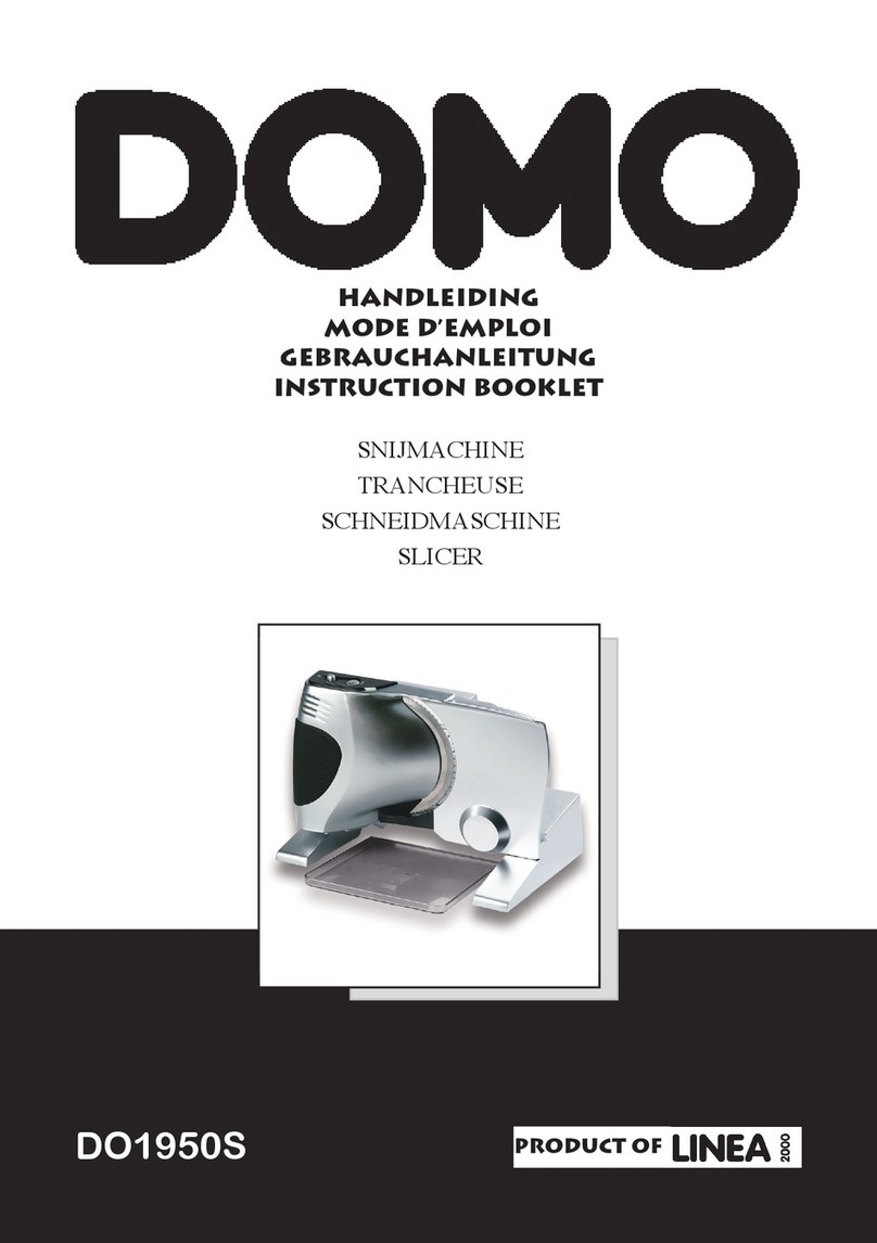 Linea 2000 DOMO DO1950S User manual