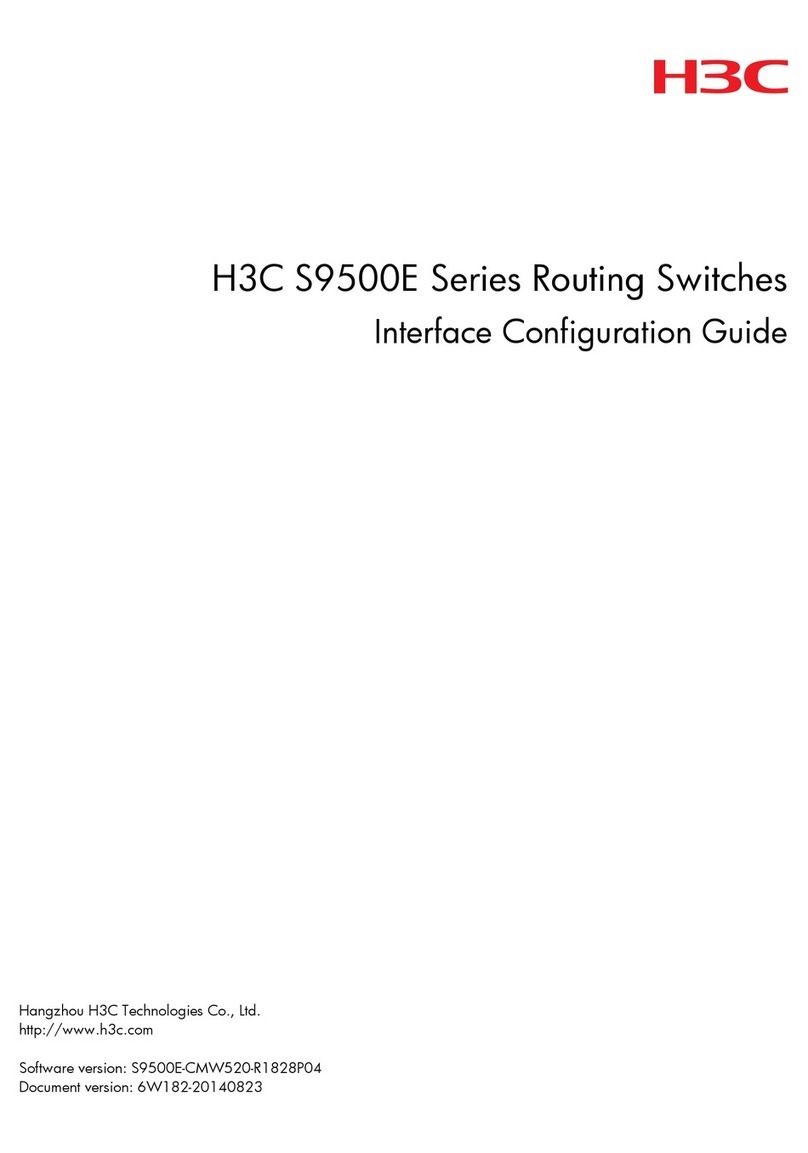 H3C S9500E Series User manual