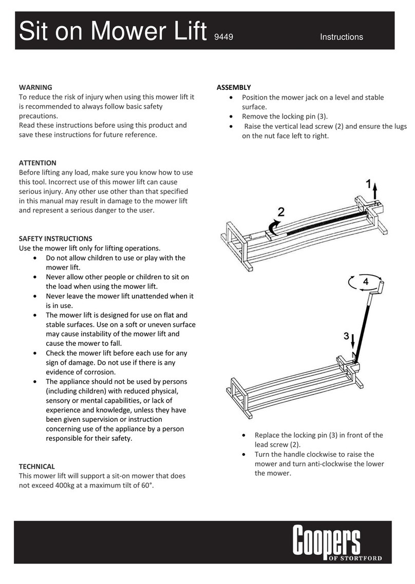 Coopers of Stortford 9449 instructions