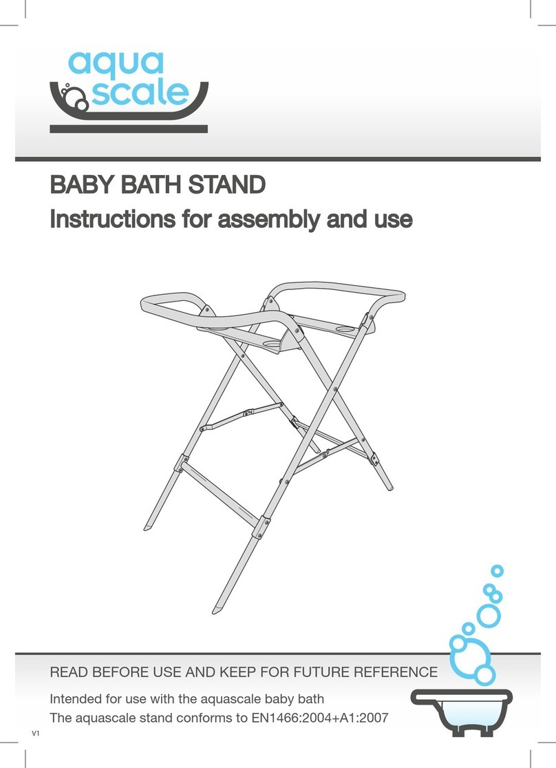 Aquascale 15-40-002 Instructions for assembly and use