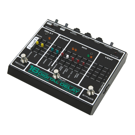 Electro-Harmonix 16 Second Digital Delay instructions
