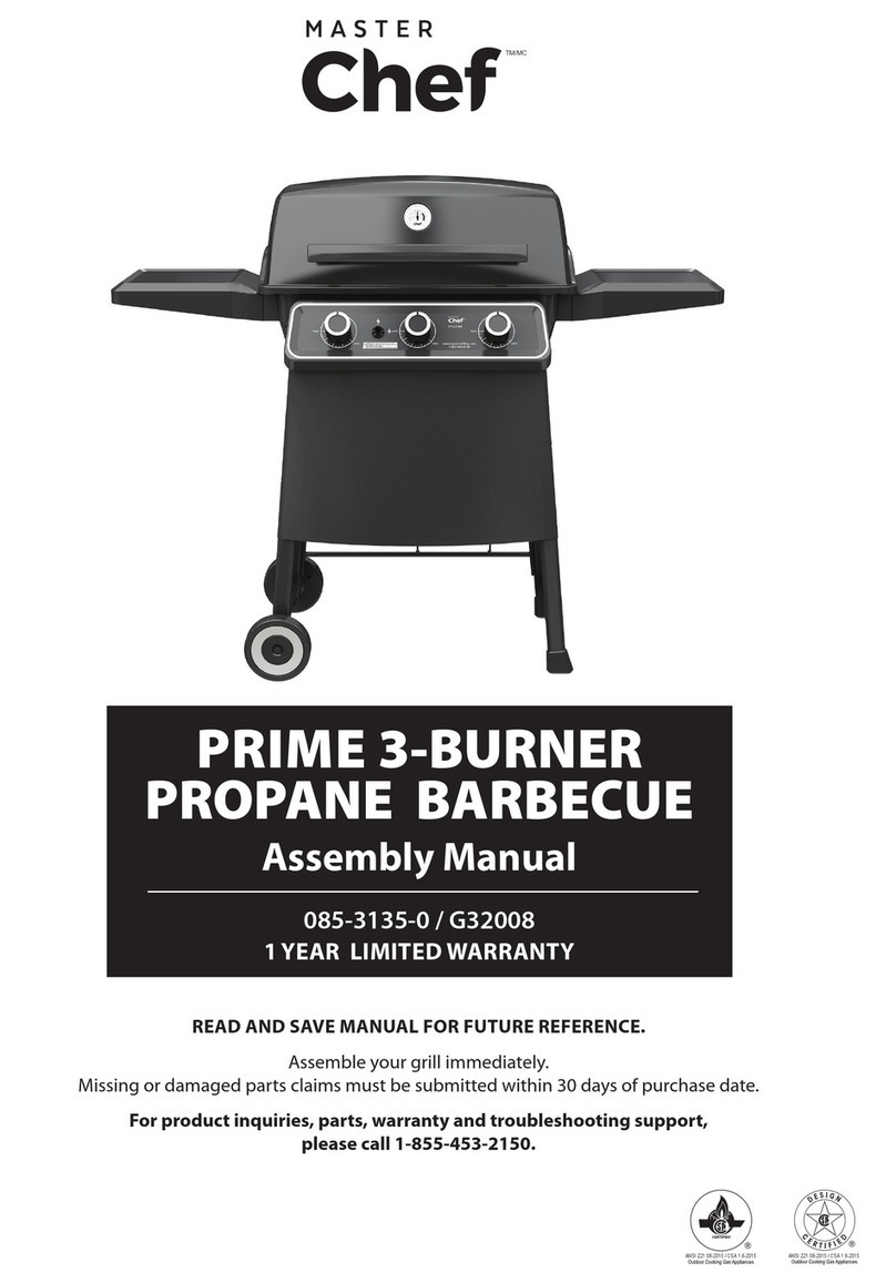 MasterChef G32008 Assembly manual