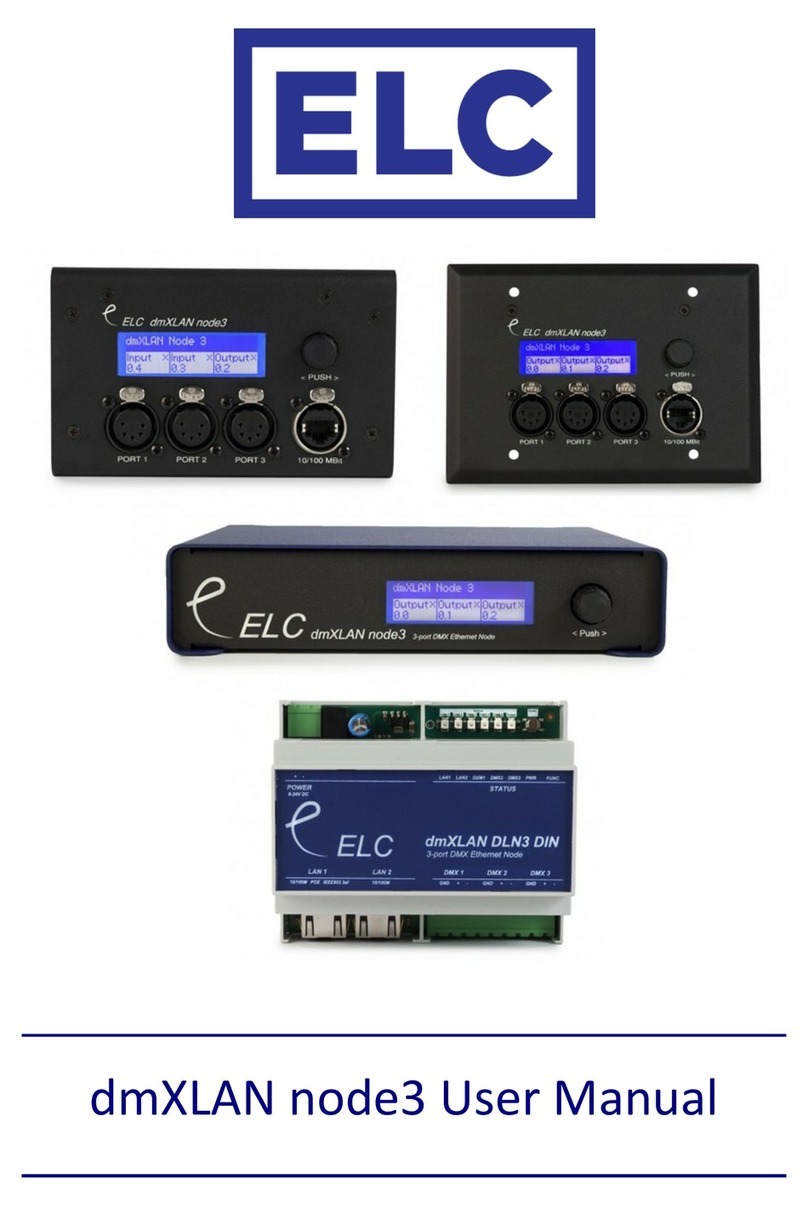 ELC dmXLAN node3 user manual