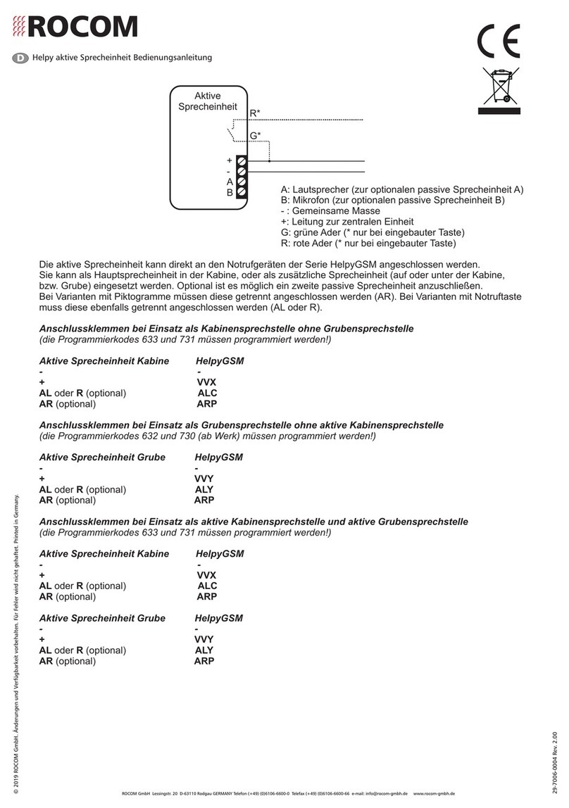 Rocom Helpy user guide