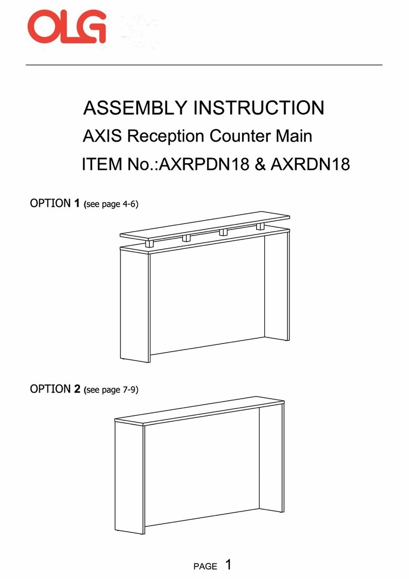 OLG AXIS AXRPDN18 Assembly instruction OLG AXIS AXRPDN18 Assembly instruction