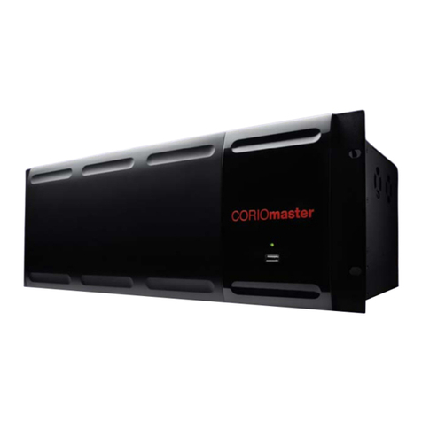 TV One C3-540 CORIOmaster User manual