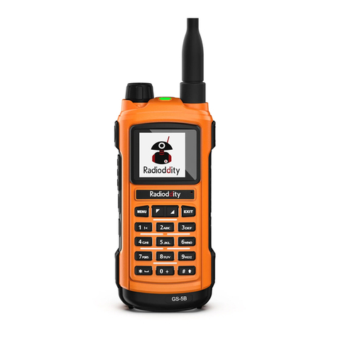 Radioddity GS-5B User manual