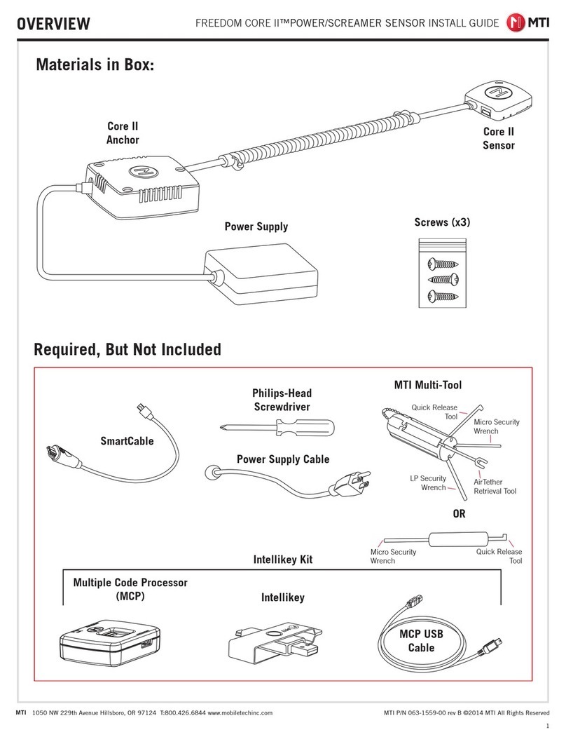 M-TI FREEDOM CORE II Power Sensor User manual