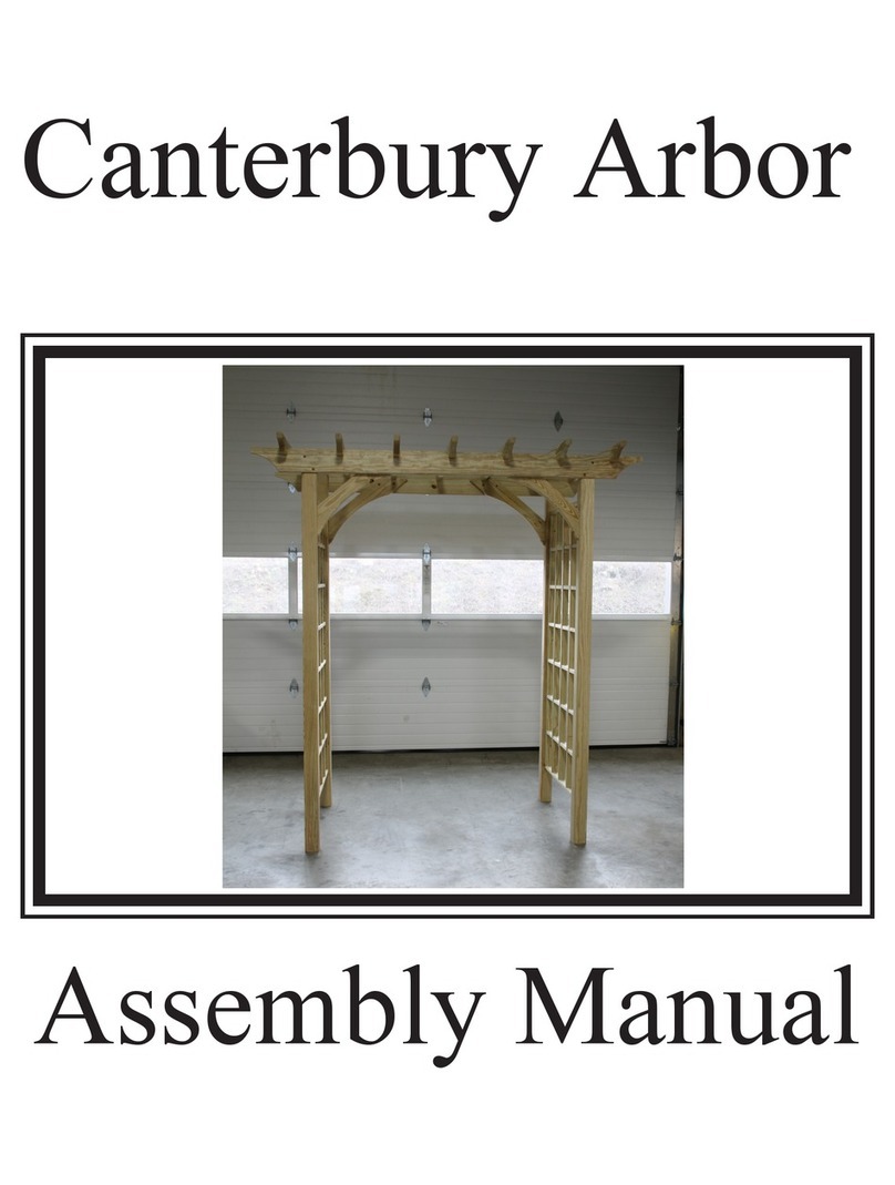Yard Craft Canterbury User manual