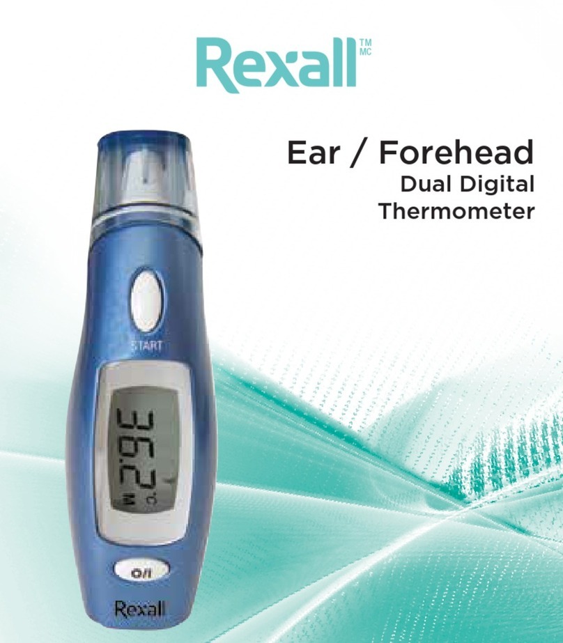 Rexall RX551 manual