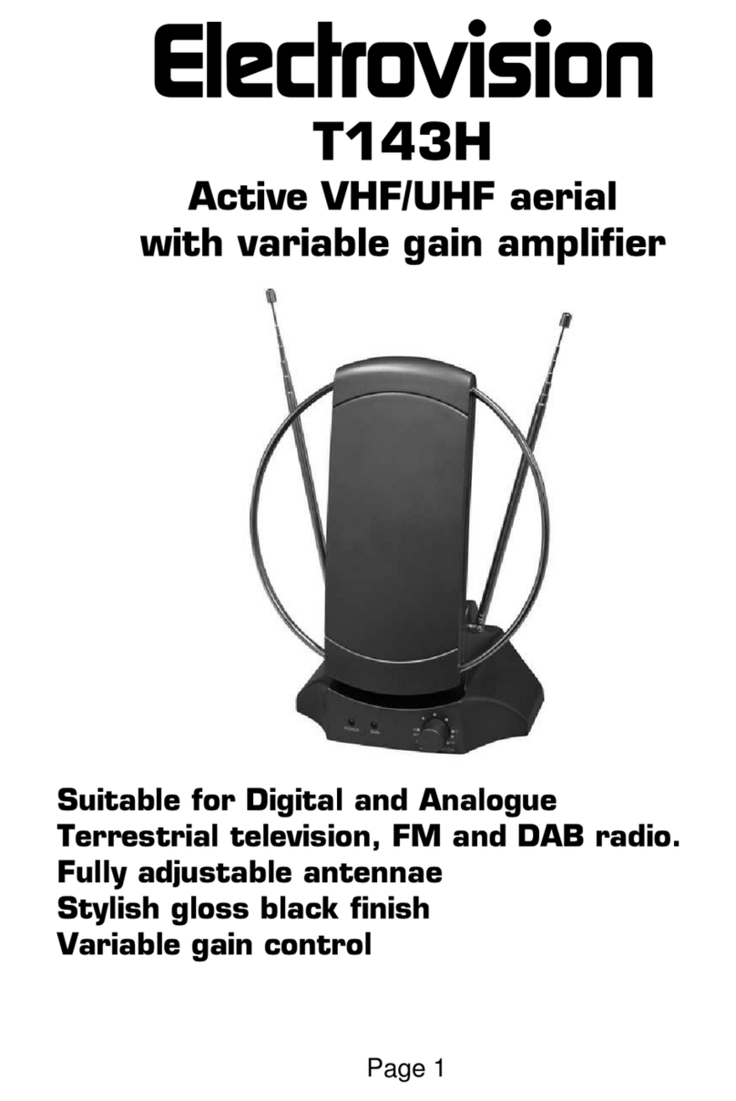 Electrovision T143H User manual Electrovision T143H User manual