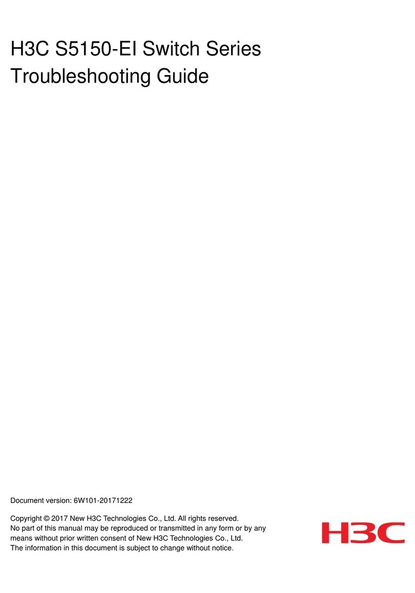 H3C S5150-EI Series User manual