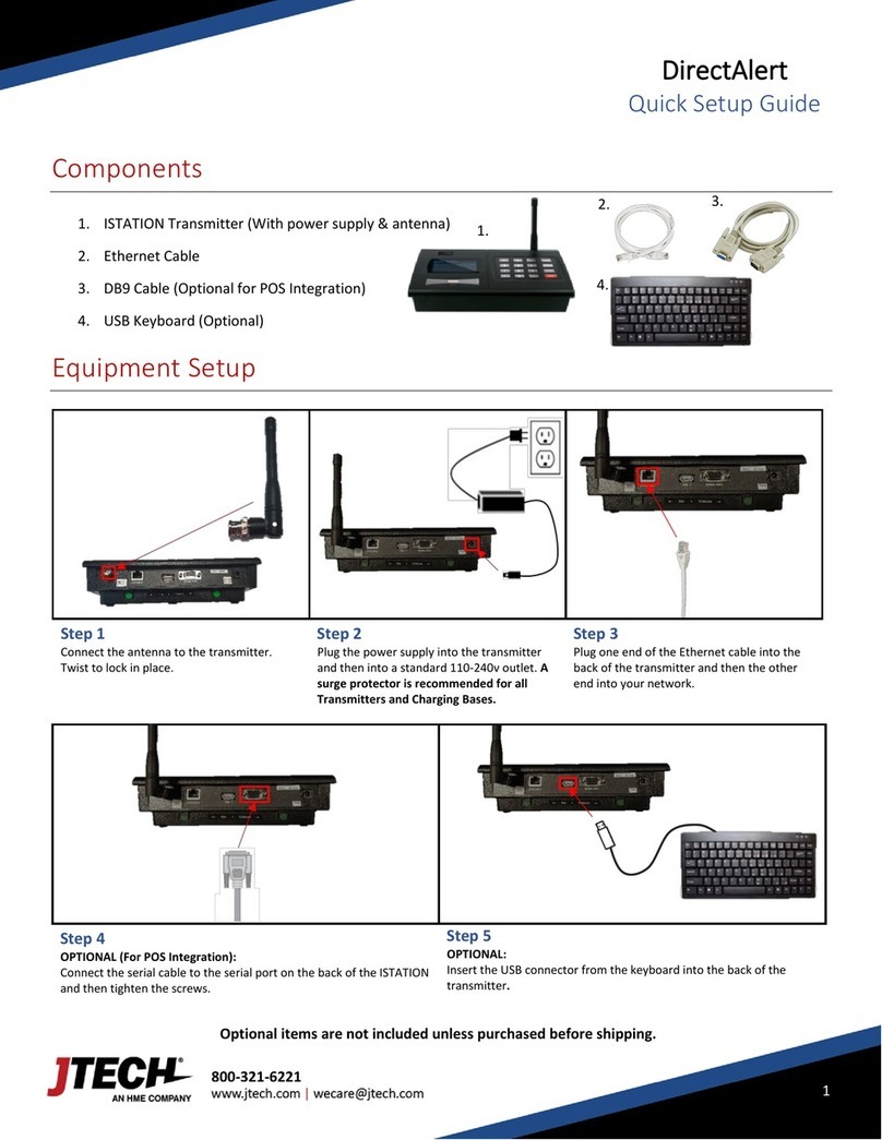J-TECH DirectAlert Quick setup guide